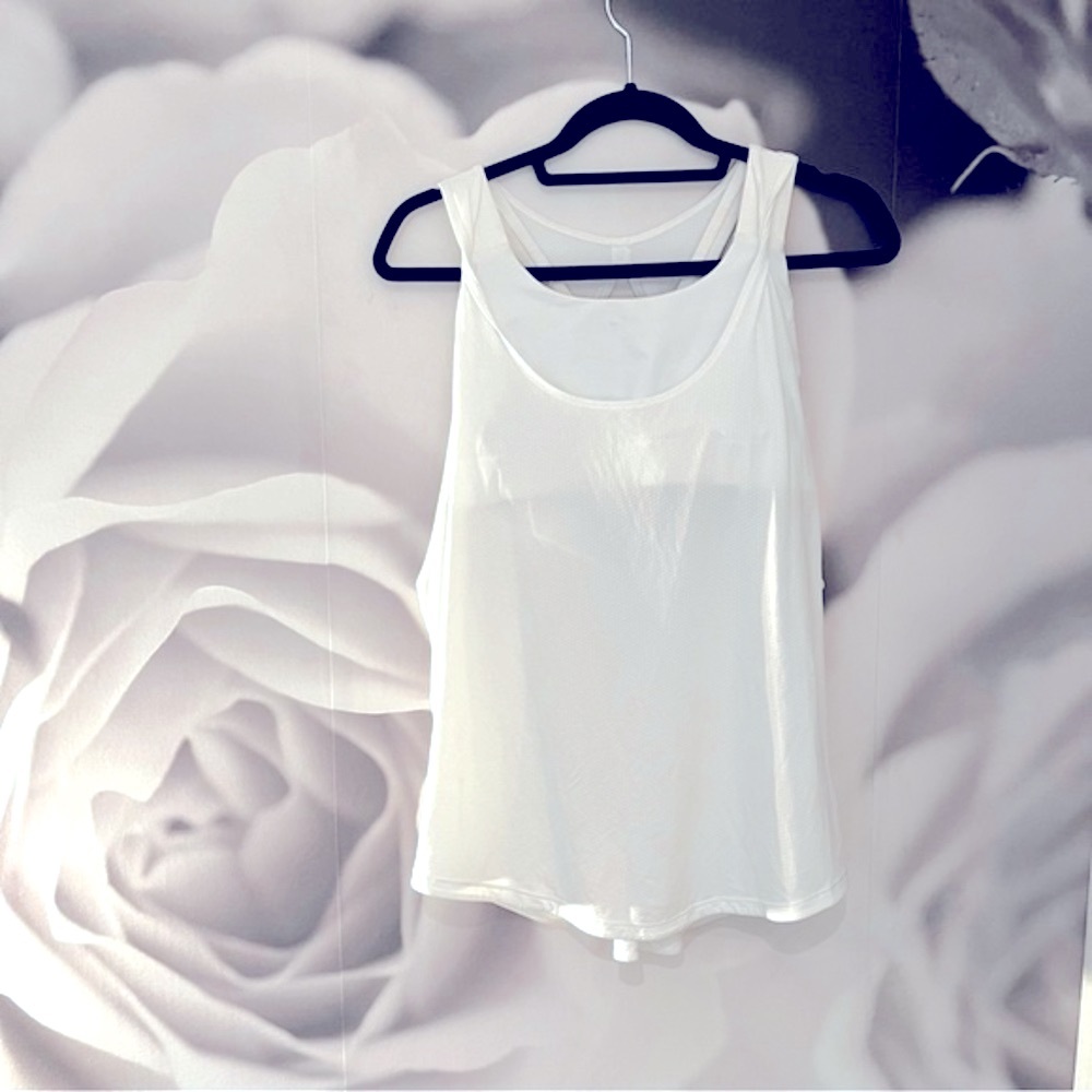 Lululemon Ready and Go top with built in bra size 10